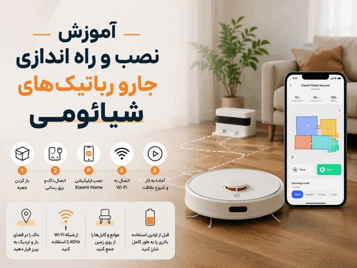 آموزش نصب و راه اندازی جارو رباتیک‌ های شیائومی