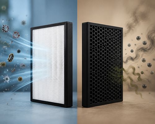 تفاوت‌های اساسی بین فیلتر HEPA و فیلتر کربن فعال