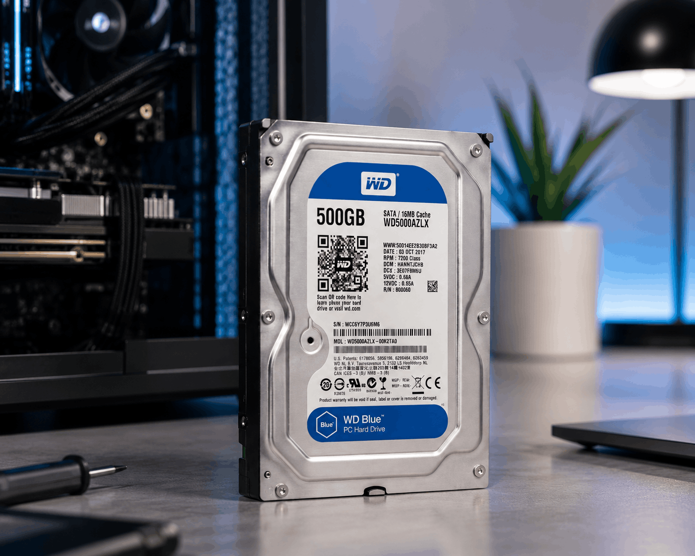 هارد اینترنال وسترن دیجیتال مدل Blue HDD 500GB