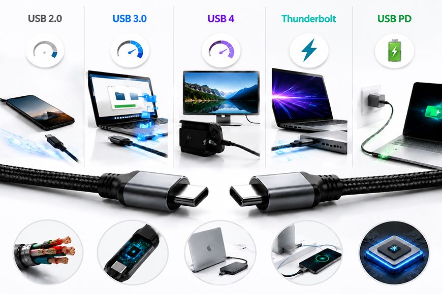 USB-C 2.0؛ مناسب برای استفاده‌های روزمره
