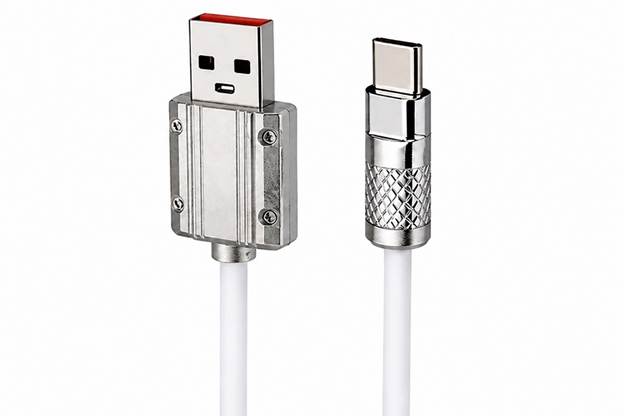 کابل شارژ لایتنینگ کی نت پلاس مدل KNET PLUS KP-CAM2LI12 USB2.0 طول 1.2 متر