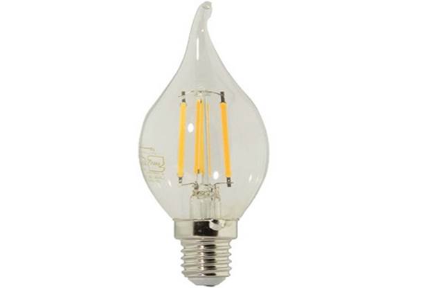 لامپ LED فیلامنت اشکی 5 وات نمانور پایه E14