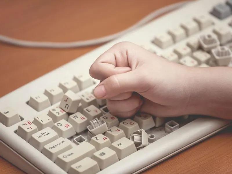 علت کار نکردن کیبورد لپ تاپ